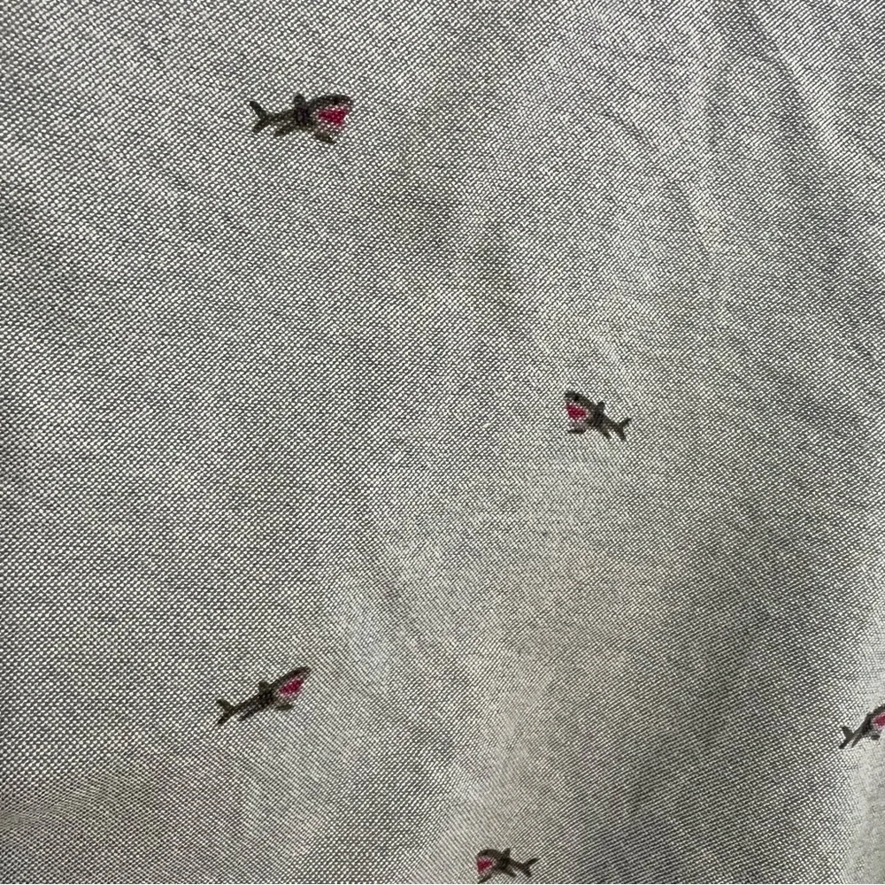 J Crew Gramercy Men’s Light Blue Shark Print Shorts size 31